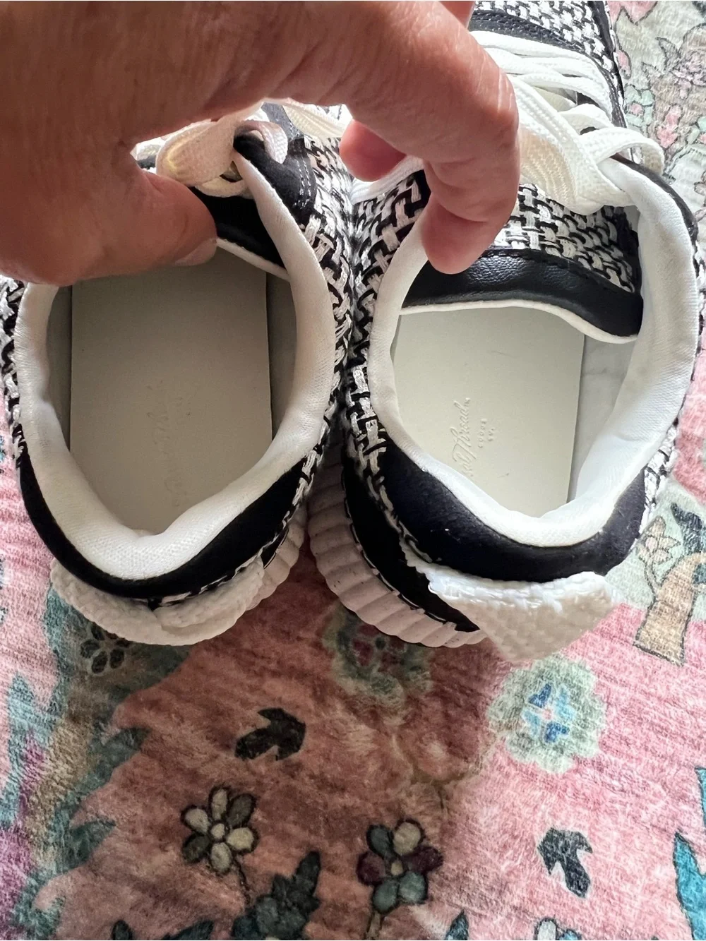 Universal Thread Tweed-Effect Platform Sneakers